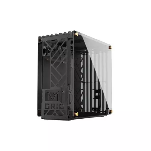 Value-Top Mloong Grid Series Open-Frame Gaming Case (Black) - 1