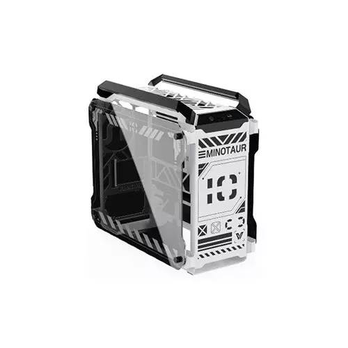 Value-Top Minotaur Mloong Series Open-Frame Gaming Case (White)-2