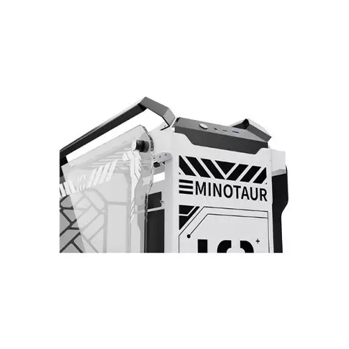 Value-Top Minotaur Mloong Series Open-Frame Gaming Case (White)-4