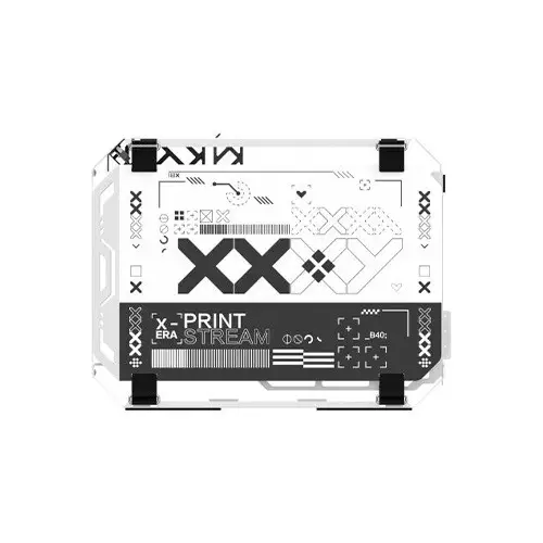 Value-Top X-Era Mloong Series Print Stream Open-Frame Gaming Case (White)-6