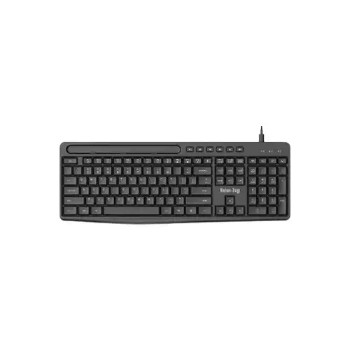 Value-Top KU241B 115 key Type-c To USB Silent Office Keyboard