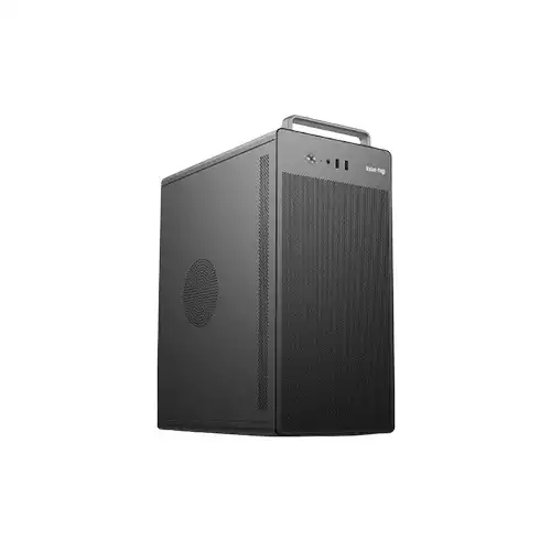 Value Top TU100MH Mid Tower Micro-ATX Black Computer Case with Handle