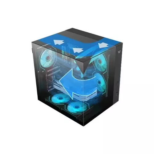 Value-Top TWISTER 360 ATX Gaming Case - 2