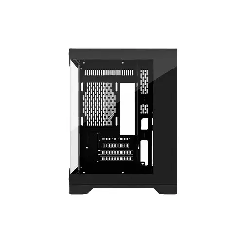 1st Player MV5-TP Mid Tower Micro-ATX Tempered Glass Transparent Gaming Case (Black)-gallery-1