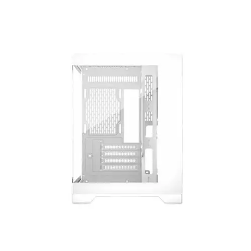 1st Player MV5-TP Mid Tower Micro-ATX Tempered Glass Transparent Gaming Case (White)-gallery-3