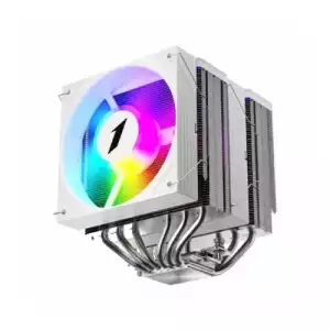 1STPLAYER CRYO CY12LD ARGB Dual Tower Air CPU Cooler (White)