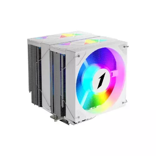 1STPLAYER CRYO CY12LD ARGB Dual Tower Air CPU Cooler (White)-gallery-2