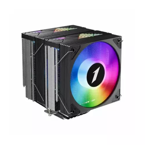 1STPLAYER CRYO CY12LD ARGB Dual Tower Air CPU Cooler (Black)-gallery-1