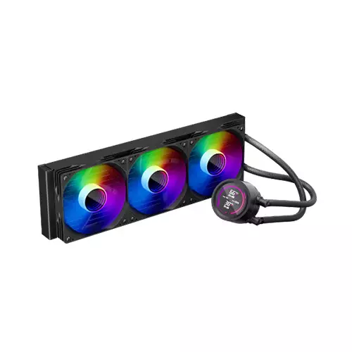 1STPLAYER TS4 360 ARGB Liquid CPU Cooler (Black)