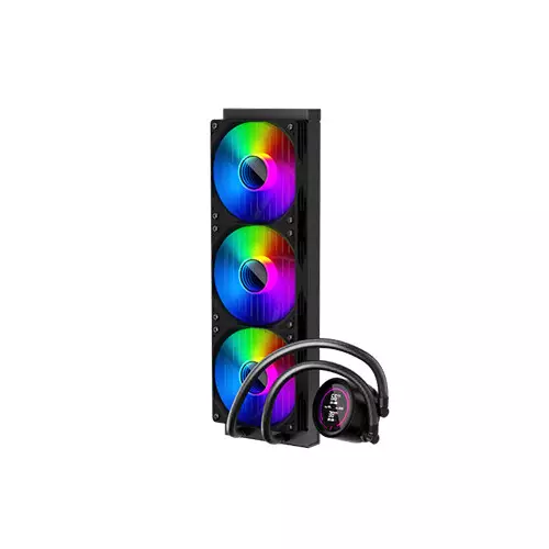 1STPLAYER TS4 360 ARGB Liquid CPU Cooler (Black)-gallery-1