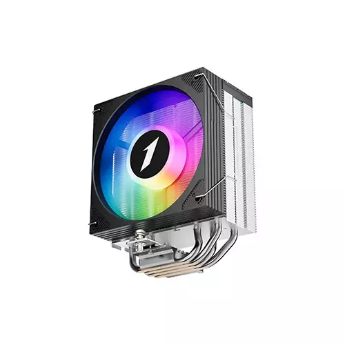 1STPLAYER CRYO CY12L ARGB Single Tower Air CPU Cooler (Black) - 2