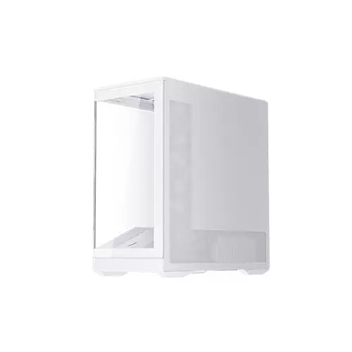 1st Player GM7 Tempered Glass Mid Tower M-ATX Gaming PC Case (White)-gallery-3