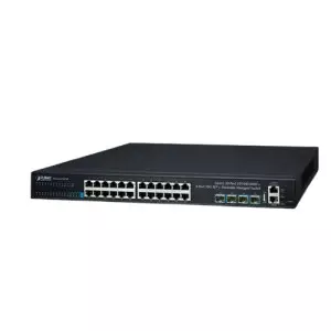 Planet SGS-6341-24T4X Layer 3 4-Port 10G SFP Stackable Managed Switch