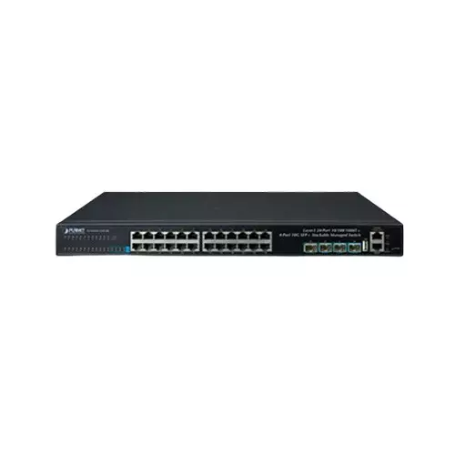 Planet SGS-6341-24T4X Layer 3 4-Port 10G SFP Stackable Managed Switch-gallery-2