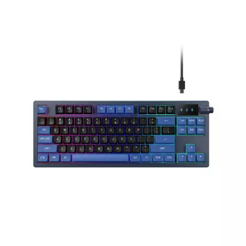 Gamdias HERMES E7 RGB Red Switch Hot-Swappable Mechanical Keyboard
