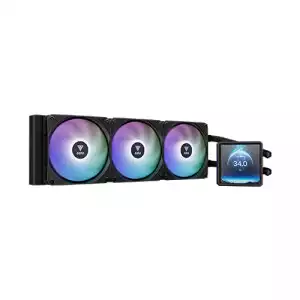 Gamdias AURA GL360 LCD 360mm ARGB All-in-One Liquid CPU Cooler With Display