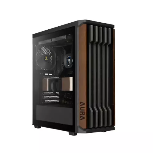 Gamdias AURA GC11 WOOD Mid-Tower ATX Gaming Case