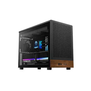 Gamdias ATHENA M4M WOOD mATX Mini Tower Gaming Case