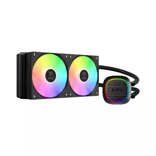 Gamdias AURA GL240 V2 ARGB AIO Liquid CPU Cooler