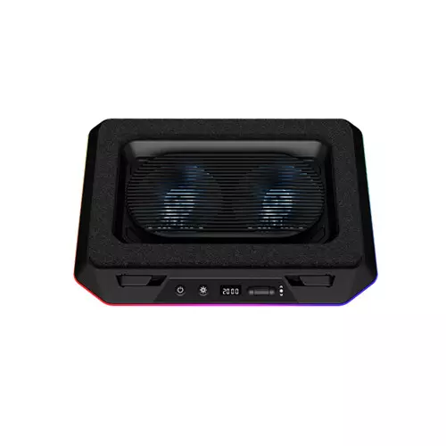 Gamdias AETHER P1 RGB 2000 RPM Laptop Cooler With Phone Stand - 1