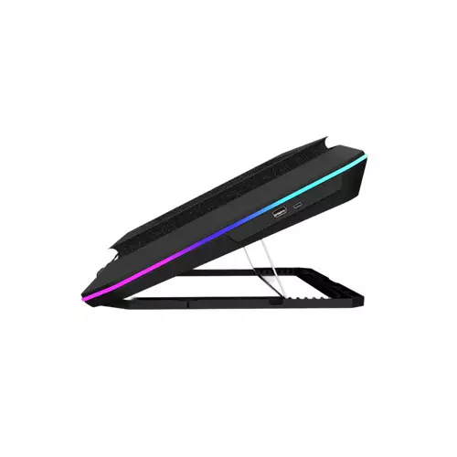 Gamdias AETHER P1 RGB 2000 RPM Laptop Cooler With Phone Stand - 2