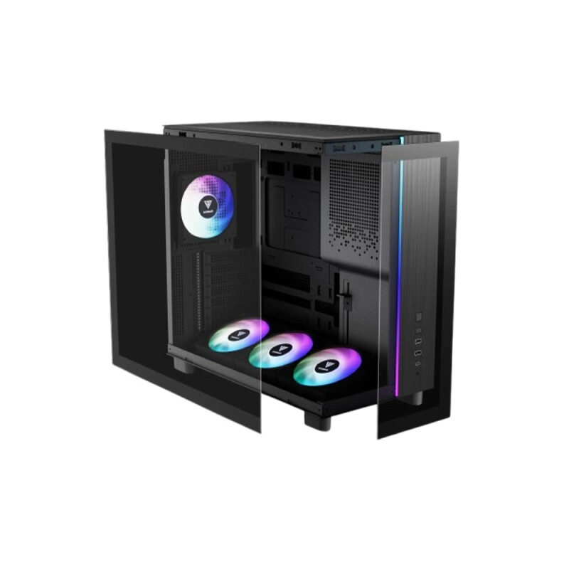 Gamdias ATLAS M4 ARGB ATX Mid-Tower Case (Black) - 2