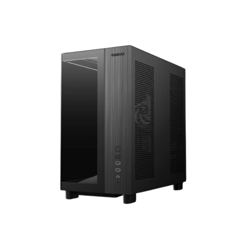 Gamdias ATLAS M4 ARGB ATX Mid-Tower Case (Black) - 3