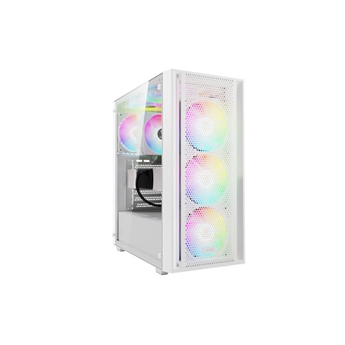 Gamdias AURA GC2 ELITE RGB Mid-tower Case (White)