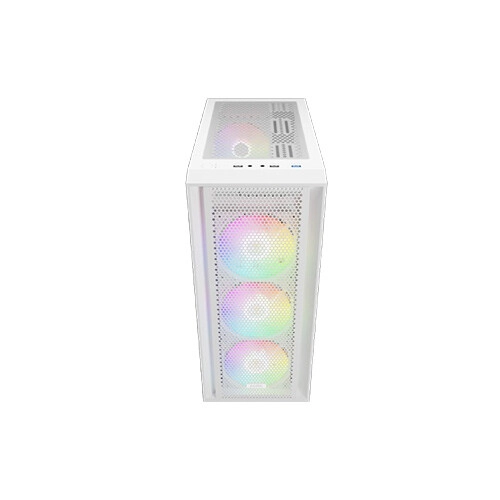 Gamdias AURA GC2 ELITE RGB Mid-tower Case (White) - 2