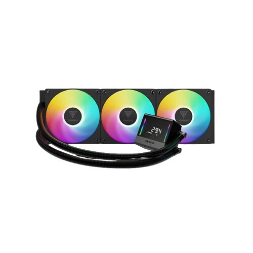 Gamdias CHIONE E4-360 V2 360mm ARGB AIO Liquid CPU Cooler With Built-In Display - 1