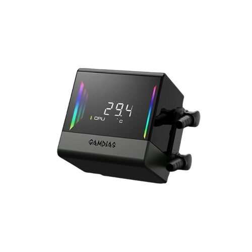 Gamdias CHIONE E4-360 V2 360mm ARGB AIO Liquid CPU Cooler With Built-In Display - 2