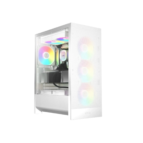 GAMDIAS AURA GC15 WH ARGB Fine Mesh Mid Tower Case