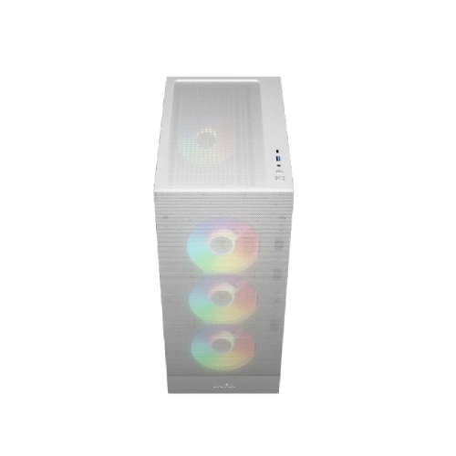GAMDIAS AURA GC15 WH ARGB Fine Mesh Mid Tower Case - 1