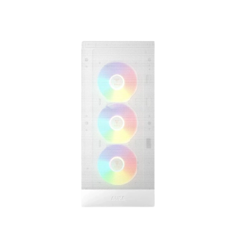 GAMDIAS AURA GC15 WH ARGB Fine Mesh Mid Tower Case - 2