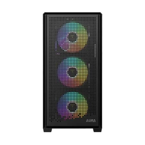 Gamdias AURA GC105 ARGB ATX Mid Tower Gaming Casing - 1