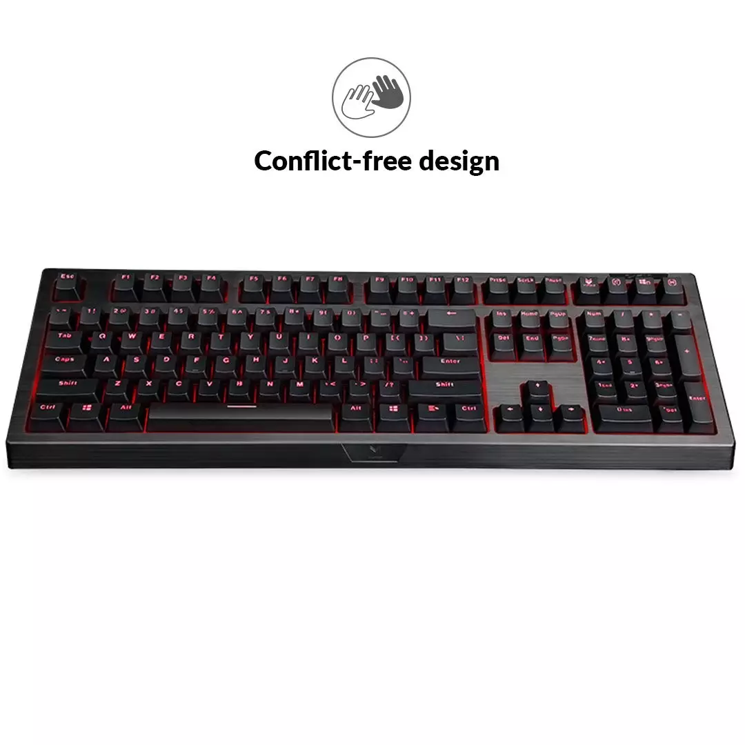 RAPOO V510 VPRO BACKLIT MECHANICAL GAMING KEYBOARD-2
