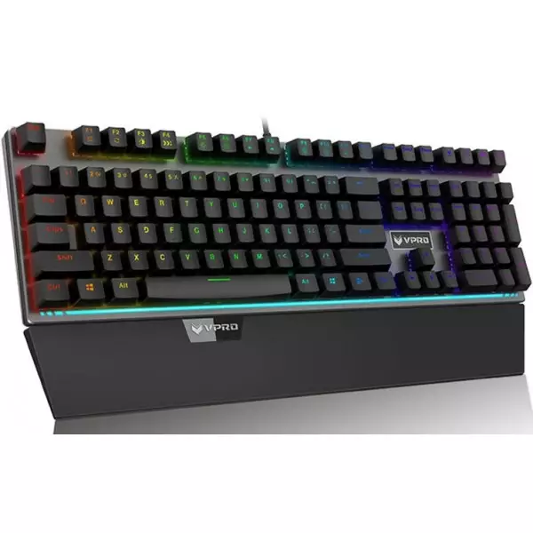 Rapoo V720 Full color RGB backlight game mechanical keyboard