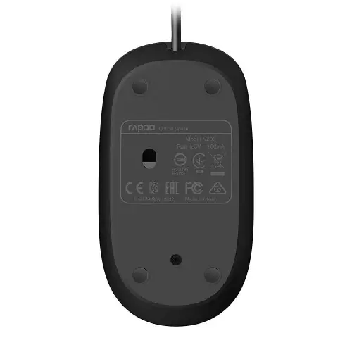 Rapoo N200 Wired Optical Mouse-1