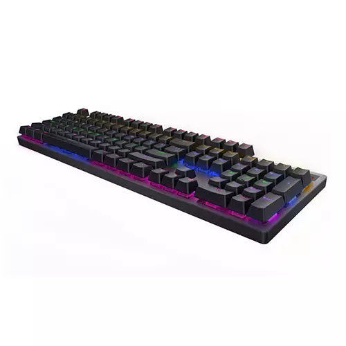 Rapoo V500 Pro Wired Mechanical Gaming Keyboard Black-gallery-1