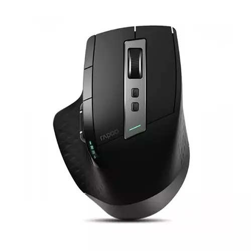 Rapoo MT750S Rechargeable Multi-mode Wireless Mouse (Black)-gallery-1