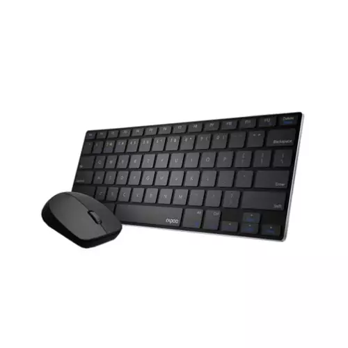 Rapoo 9000M Wireless Multi-mode Keyboard Mouse Combo (Black) - 1