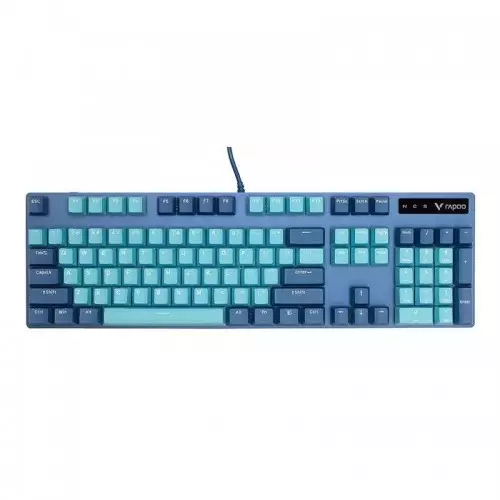 Rapoo V500 Pro Mechanical Gaming Keyboard (Cyan Blue)