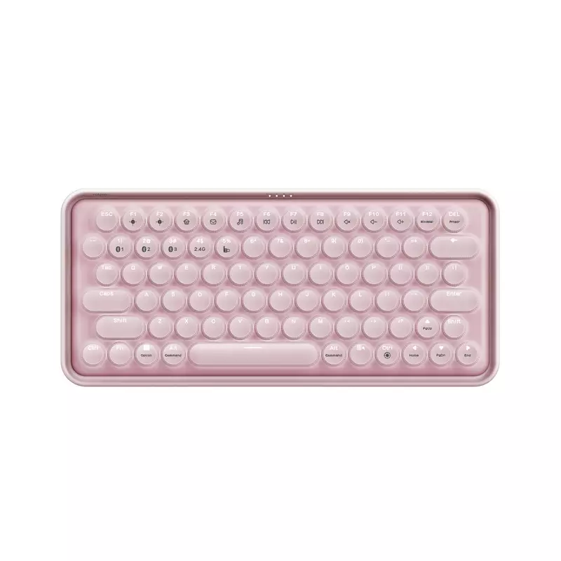 RAPOO RALEMO PRE 5 MULTI-MODE WIRELESS MECHANICAL KEYBOARD (PINK)-gallery-2