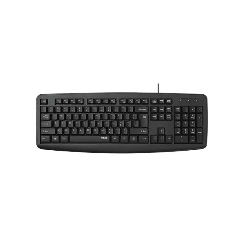 RAPOO NK2600 WIRED SPILL-RESISTANT USB KEYBOARD-BLACK