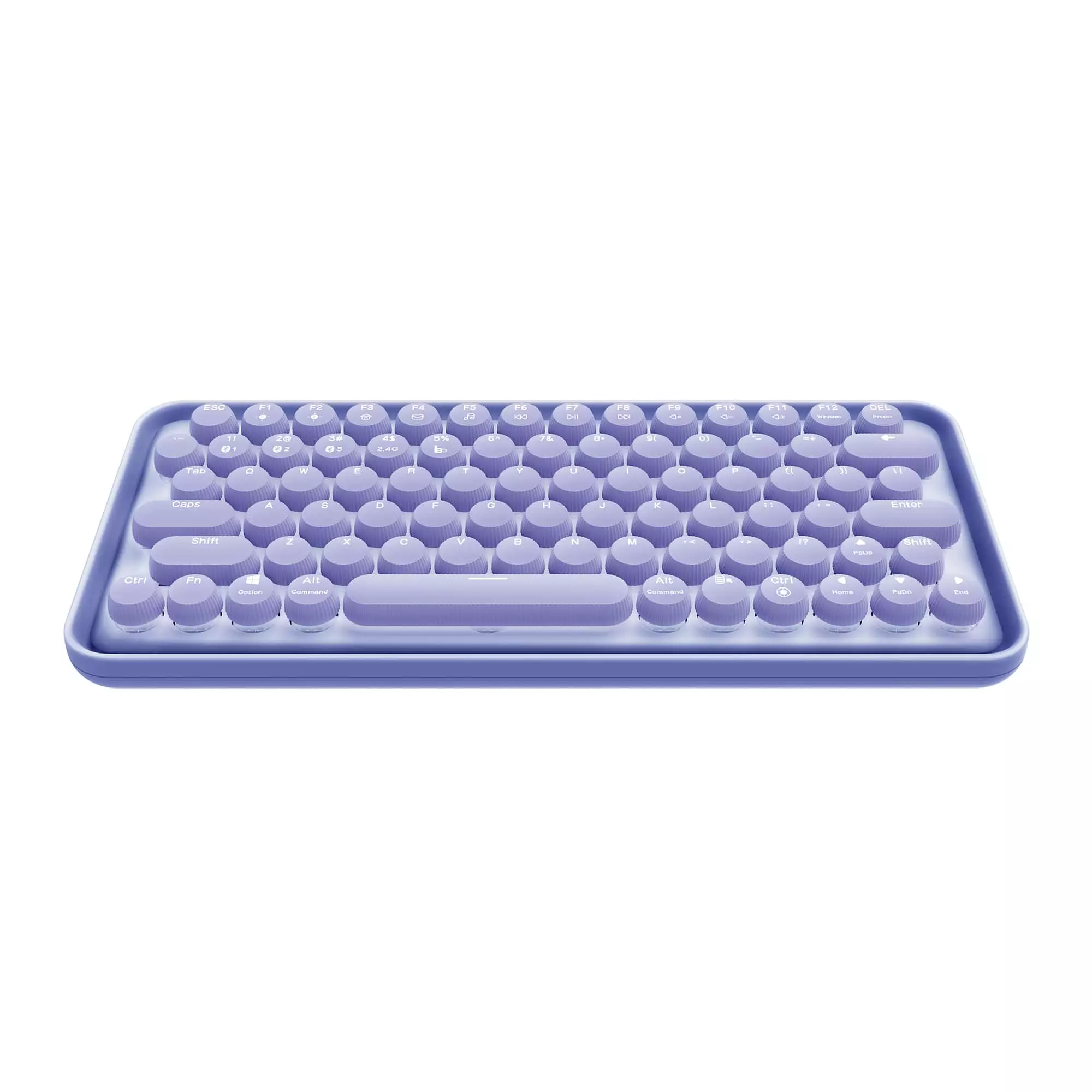 RAPOO RALEMO PRE 5 MULTI-MODE WIRELESS MECHANICAL KEYBOARD (PURPLE) - 1