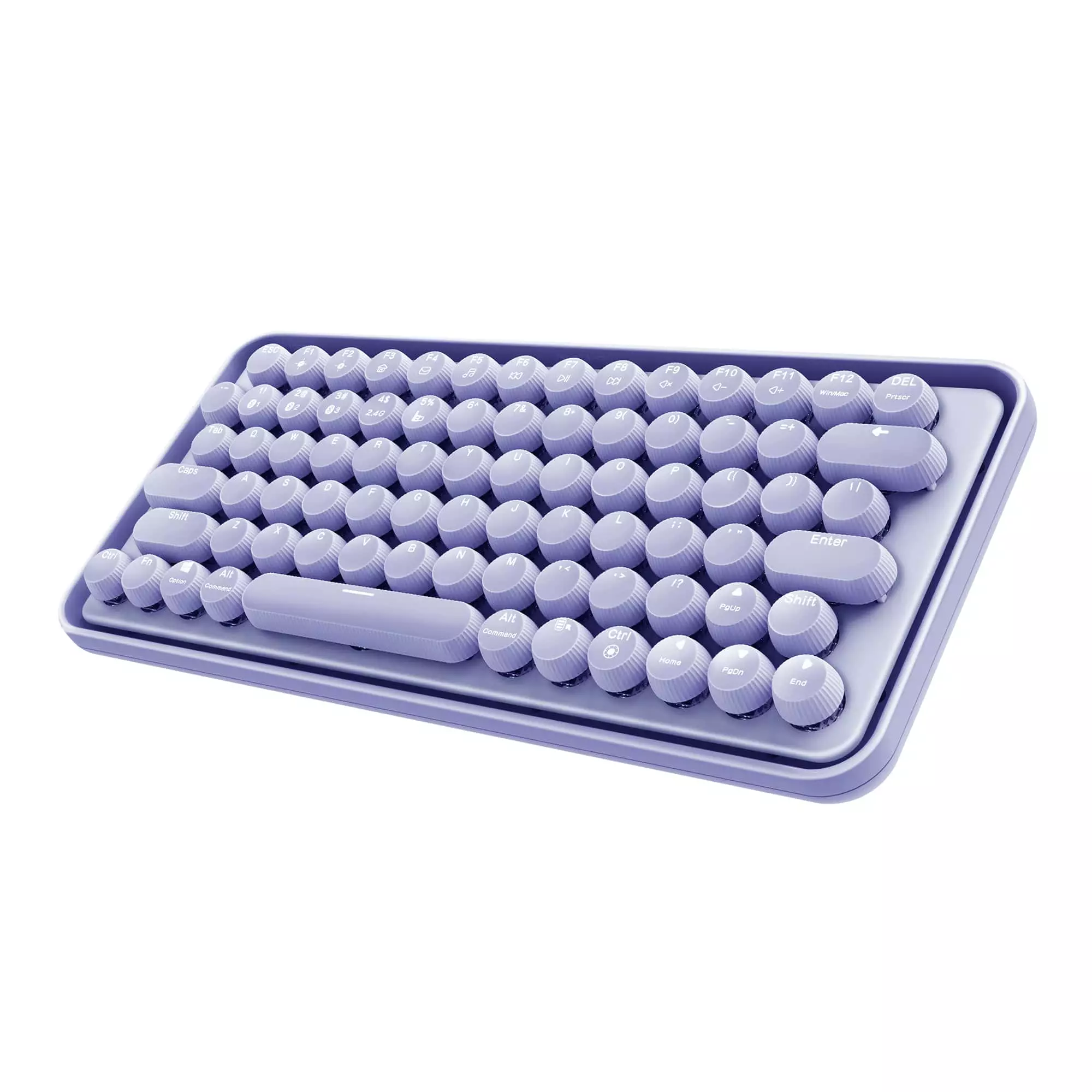 RAPOO RALEMO PRE 5 MULTI-MODE WIRELESS MECHANICAL KEYBOARD (PURPLE) - 2