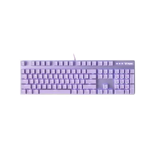 RAPOO V500PRO PURPLE MECHANICAL GAMING KEYBOARD (BLUE SWITCH) - 1