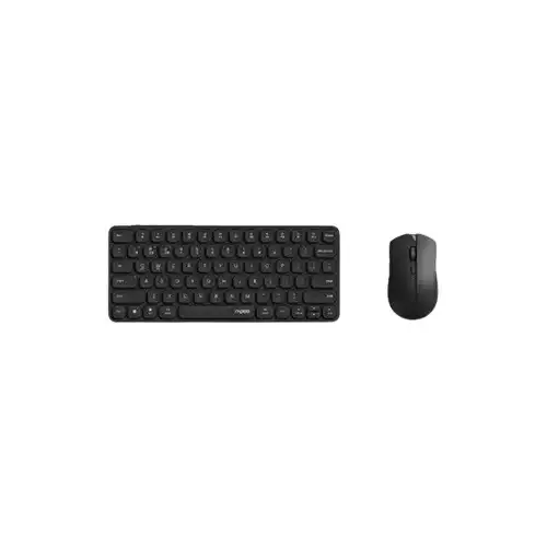 Rapoo 9050S Multi-Mode Wireless Keyboard and Mouse Combo (Black)