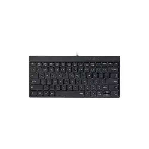 Rapoo NK8000 USB 80 Keys Wired Black Keyboard