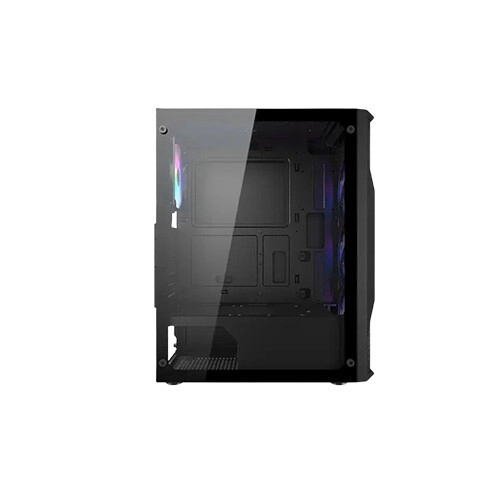 Cougar MX110 Mid Tower RGB Gaming Casing Black - 4